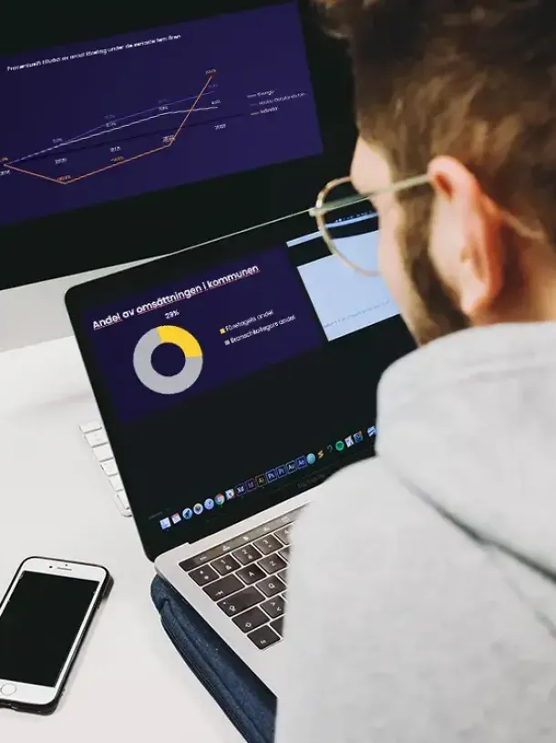 Branschanalys omsättning Analys Branschfakta graf dator telefon